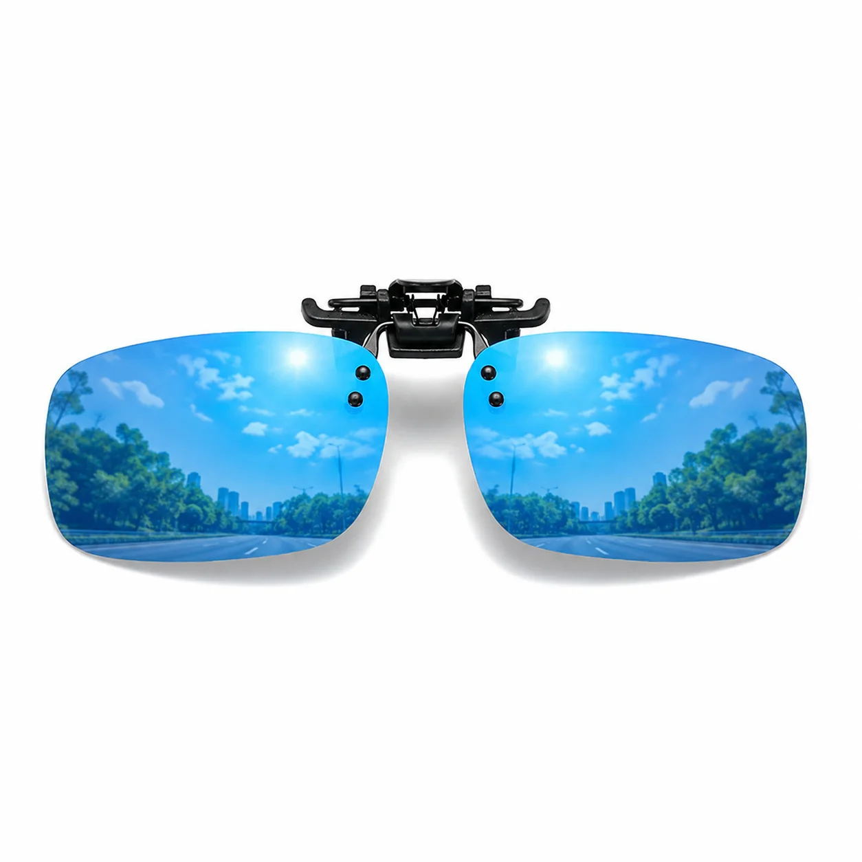 1/3 Stück polarisierte Clip-On-Sonnenbrillen für Männer und Frauen, hochklappbare Überbrillen für Sport, Angeln, Fahren, Wandern, Radfahren, UV400 – Detail 11