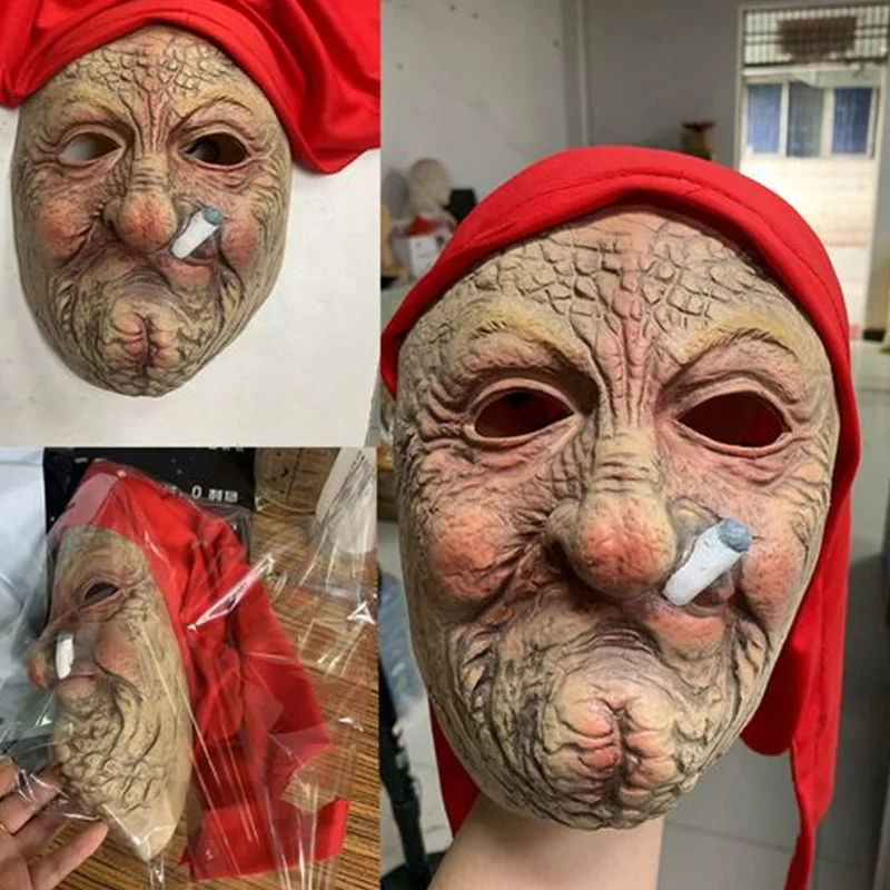 mascaras-de-latex-de-vovo-assustadora-com-nariz-de-muco-mascaras-faciais-completas-com-lenco-vermelho-para-fantasia-de-halloween-e-aderecos-de-trick-or-treat
