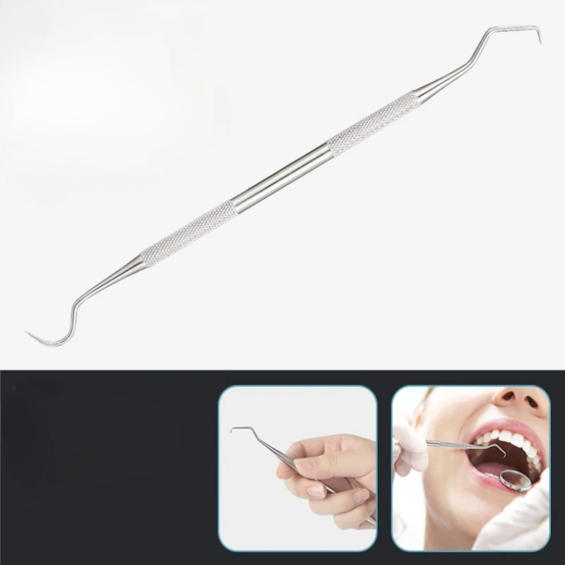 6/5/4/3-PCS Stainless Steel Dental Tool Set Tartar Remover Endoscope Cleaning Tooth Stains Tartar Interdental PickOral Care Tool - Image 5