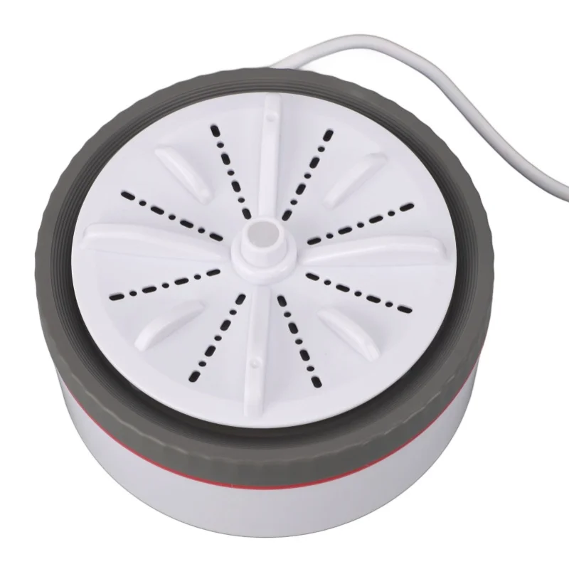 Mini Turbo Washing Machine Portable Multifunction USB Powered Timed Adjustable Small for Clothes Fruit Dish Washing