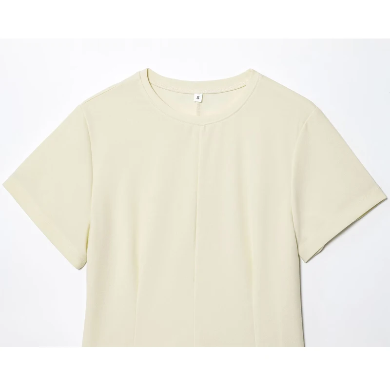 MUJER แฟชั่นฟิตเนสเสื้อผู้หญิงแขนสั้นผู้หญิง Streetwear เสื้อลําลองผู้หญิงเสื้อวันหยุดเสื้อยืดวินเทจ