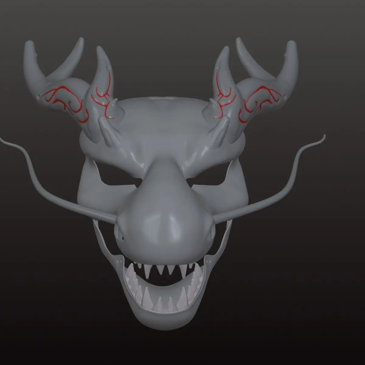 Base Mask Semi-realistic Beast Head Dragon Movable Jaw Beast Suit Skull Shell Furry Cos Accessories