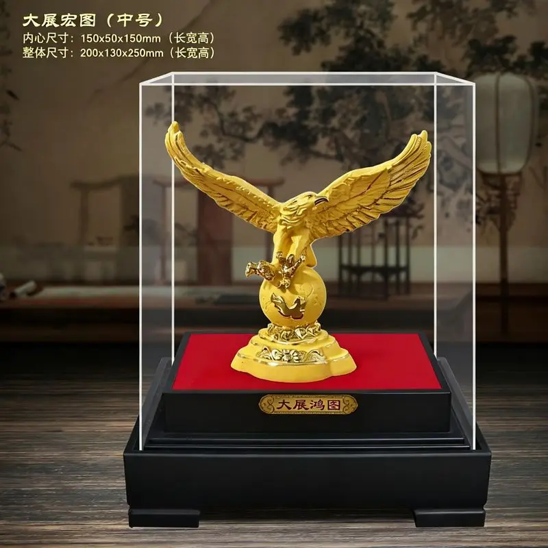 24k 999 gold-plated jewelry displays gifts, crafts, and decorations for store and company openings and relocations