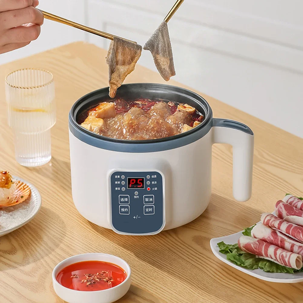 1.7L Mini Electric Rice Cooker Double Layer Multi Cooker Non-Stick Smart Mechanical MultiCooker Steamed Rice Pot For Home