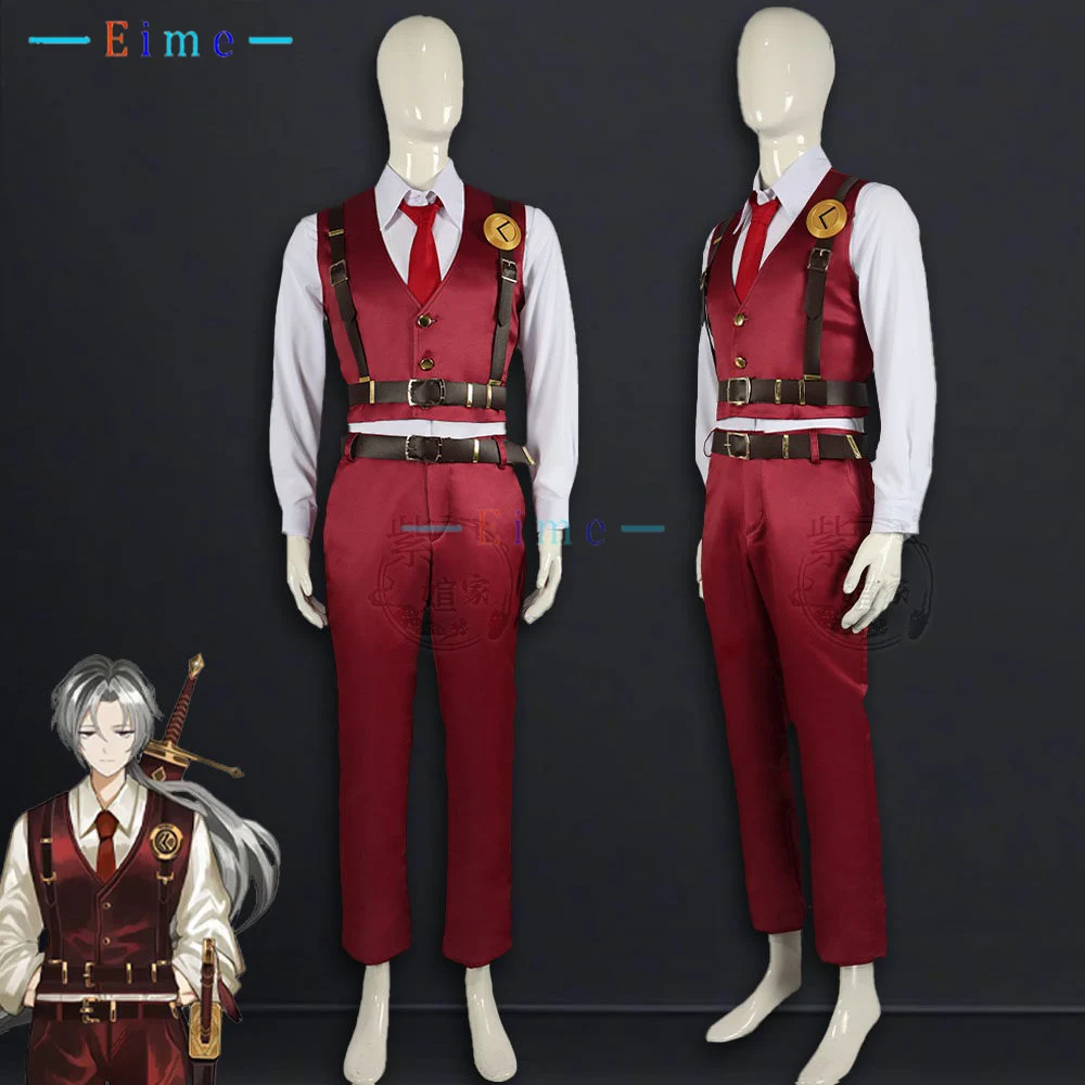

The thumb apprentice Lucio Cosplay Costume Game Limbus Company outfits Men Party Suits Halloween Carnival Uniforms Custom Madp