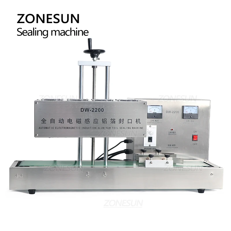 ZONESUN ZS-FK2200 sigillatrice automatica per bottiglie a bocca affilata Alimunum Foil