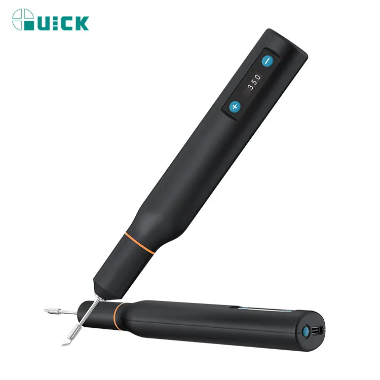 

QUICK TS1 Smart Portable Soldering Iron Integrated Precision Welding Tip LCD Display Stable Temperature For PCB BGA repair