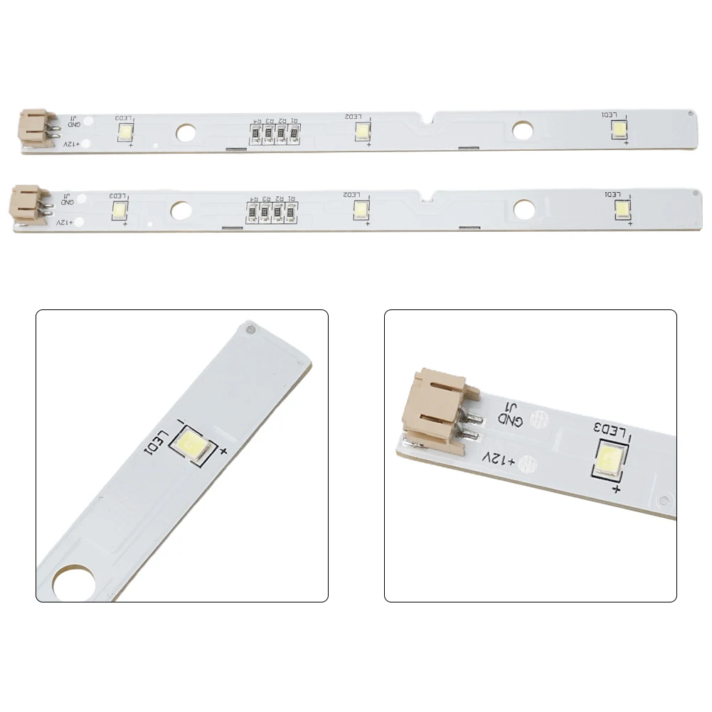 2pcs Freezer Refrigerator LED Strip Light Bar 12V DC For Rongsheng/for Hisense Refrigerator MDDZ 162A 1629348 1529227