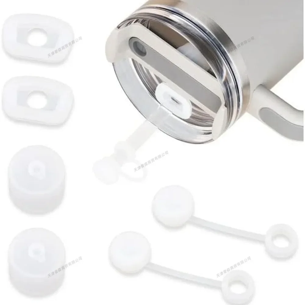 

Silicone Leak Stopper Spill Proof Stopper Set Cup 1.0 2.0 40oz/ 30oz Tumbler Accessories Straw Cap Spill Stopper