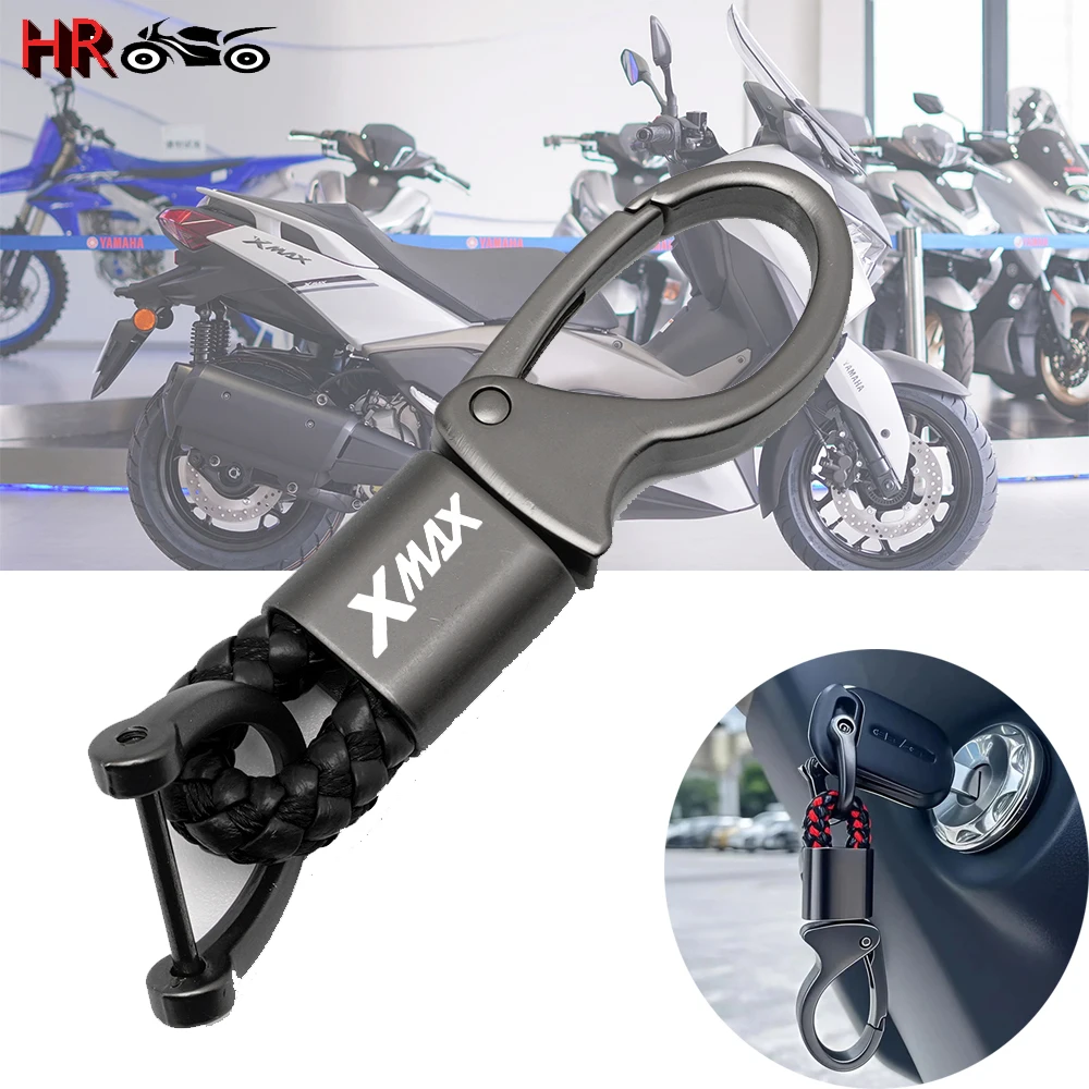 Новый для Yamaha XMAX250 XMAX300 XMAX 250 300 xmax 400 2022 2018-2025 мотоциклетный брелок с ЧПУ, аксессуары, брелок для ключей, кольцо