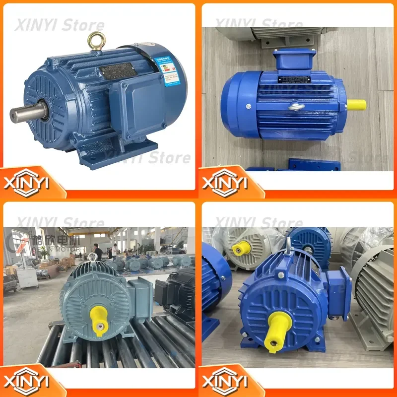 for IE2 Efficient 3KW 4HP 1500RPM YE2-100L2-4 Three-Phase Induction Motor 380V 50/60Hz Drip-proof Low Noise AC for Marine