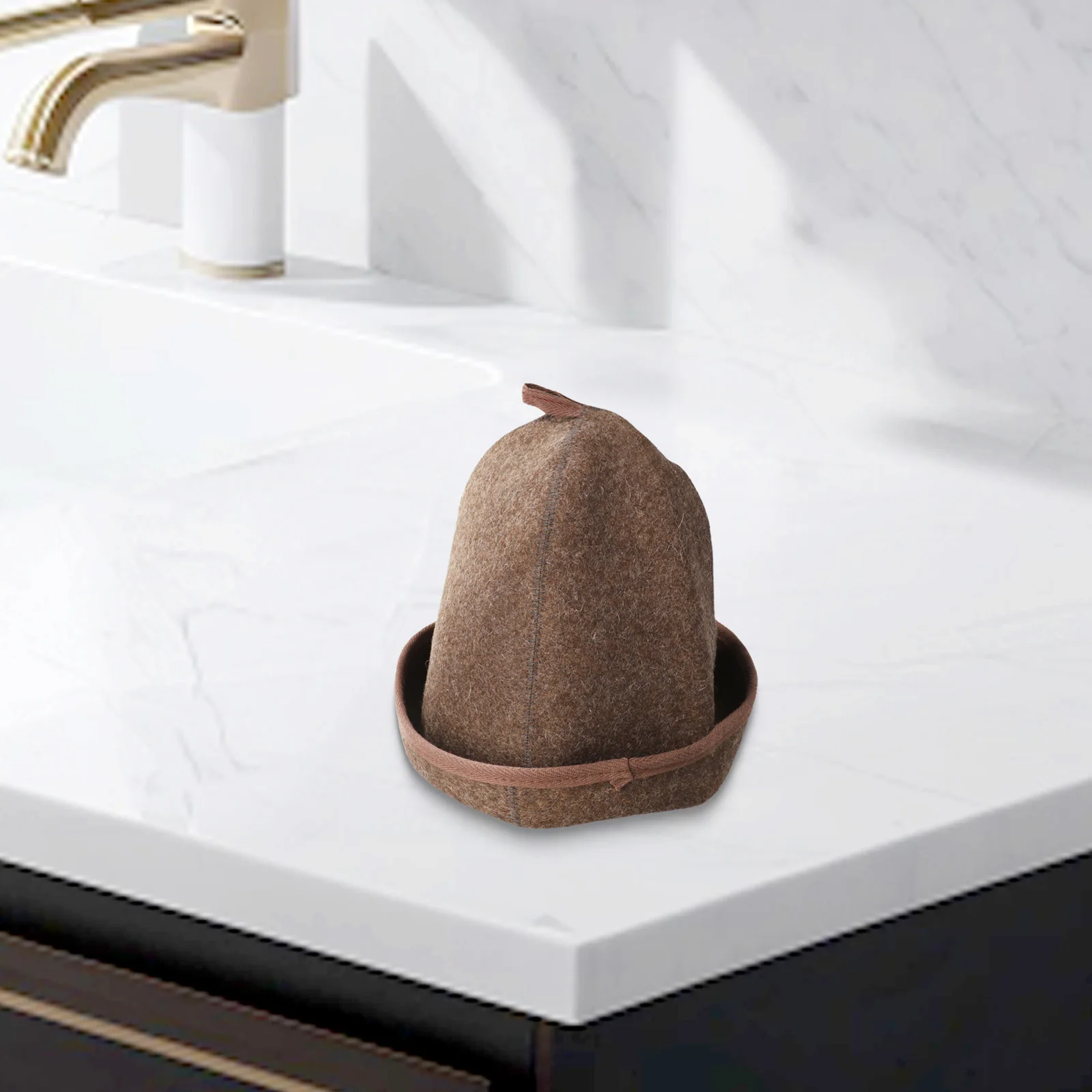 Breathable Sauna Cap Heat Resistant Shower Cap 3mm Thick Material Long-term Use Prevents Dryness Resistant To Fading