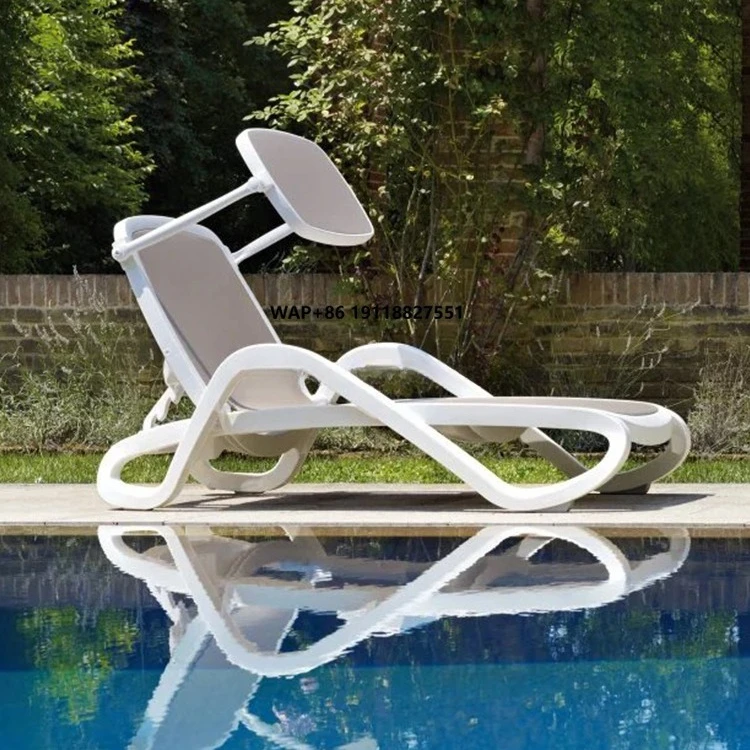 

Outdoor Plastic Chaise Swimming Pool Outdoor Plastic Deck Chair Beach Chair Swimming Pool Chair