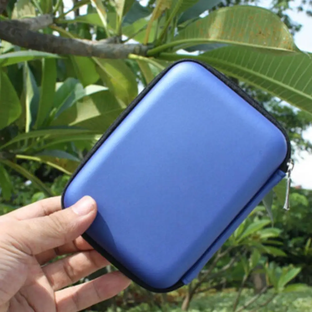 กระเป๋าเก็บของ Ryra 2.5นิ้วกระเป๋าใส่ฮาร์ดดิสก์ EVA หูฟัง tas Daya แบบดิจิตอลกล่องใส่ฮาร์ดดิสก์สายกล่องเก็บแบบพกพา