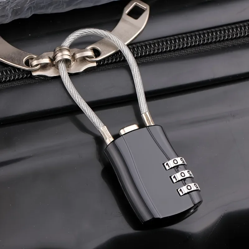 1pc Luggage Travel Lock, School Gym Storage Cabinet Luggage Lock, File Cabinet Tool Box Case Password Lock