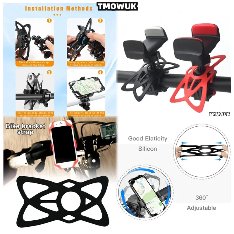 For IPhone Samsung Huawei Xiaomi OPPO Vivo, Versatile Rubber Bands For Cycling