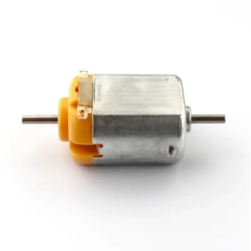 Small 130 Motor DC 1.5V-6V 3V 11000RPM Double 2mm Axis DIY Hobby Toy Car Fan Model Micro 15mm*20mm Electric Motor