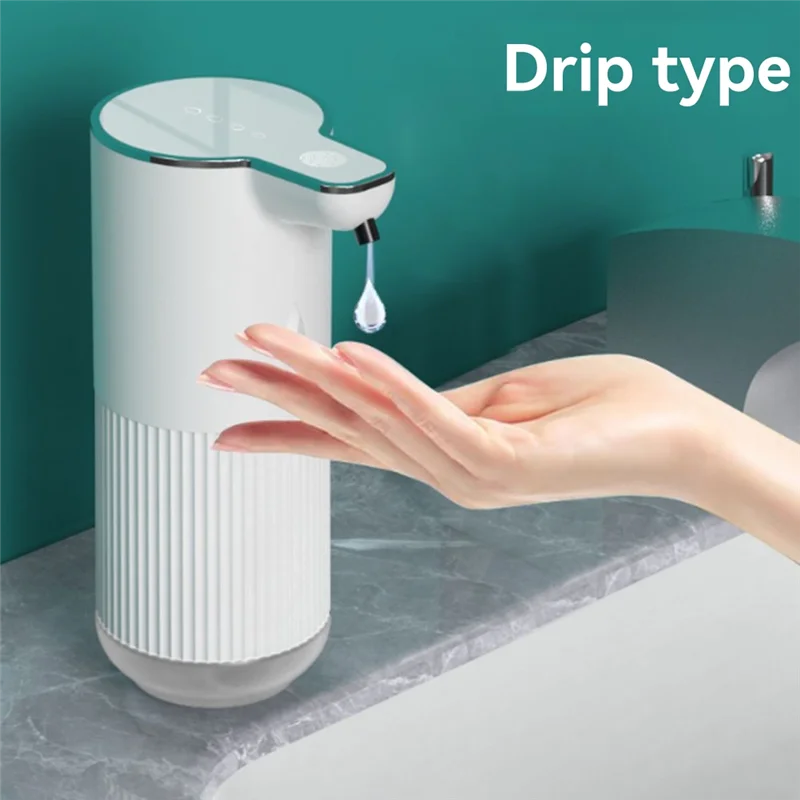 A83G-Rechargeable Desktop Electric Soap Dispenser Waterproof Wall-Mounted Ideal For Kids Hotels Home Kitchen Bathroom