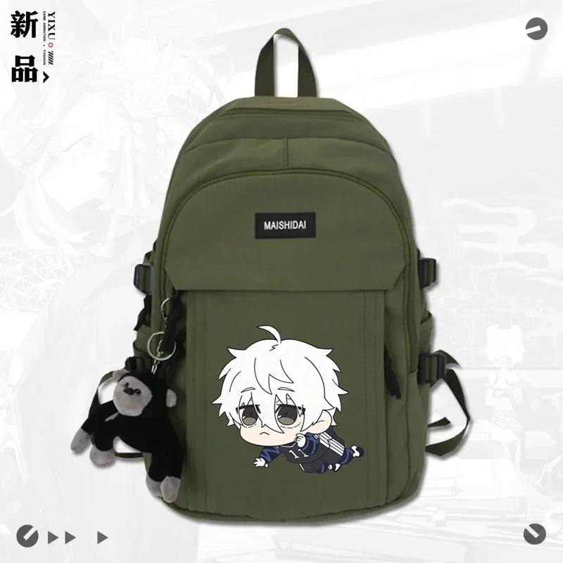 

30×44×13cm Black Red White Geen, Blue Lock, Anime, Student Kids Teens School Bags, Backpacks, Girls