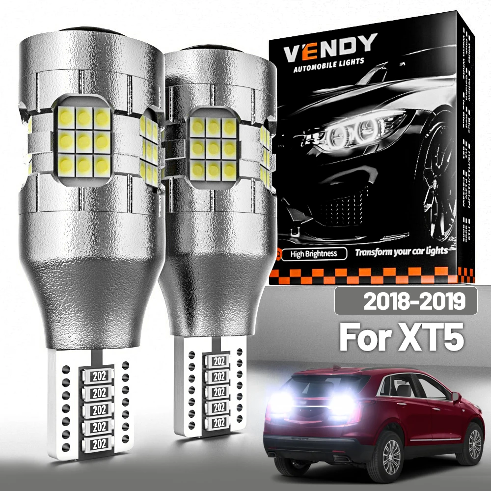2 Stück LED Rückfahrlicht für Cadillac XT5 Backup Lampe 2018 2019 Canbus Zubehör
