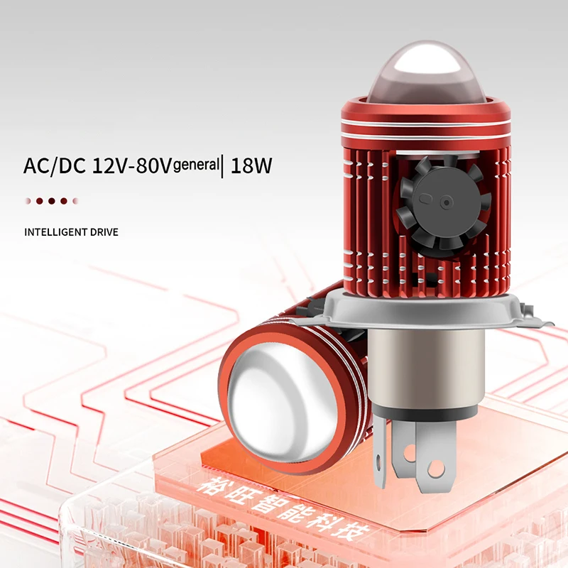 

Лампа для фар мотоцикла 10000LM H4 12V Светодиодные прожекторы для мотоциклов CSP Линза Белый Желтый Hi Lo Лампа Аксессуары для скутеров Противотуманные фары