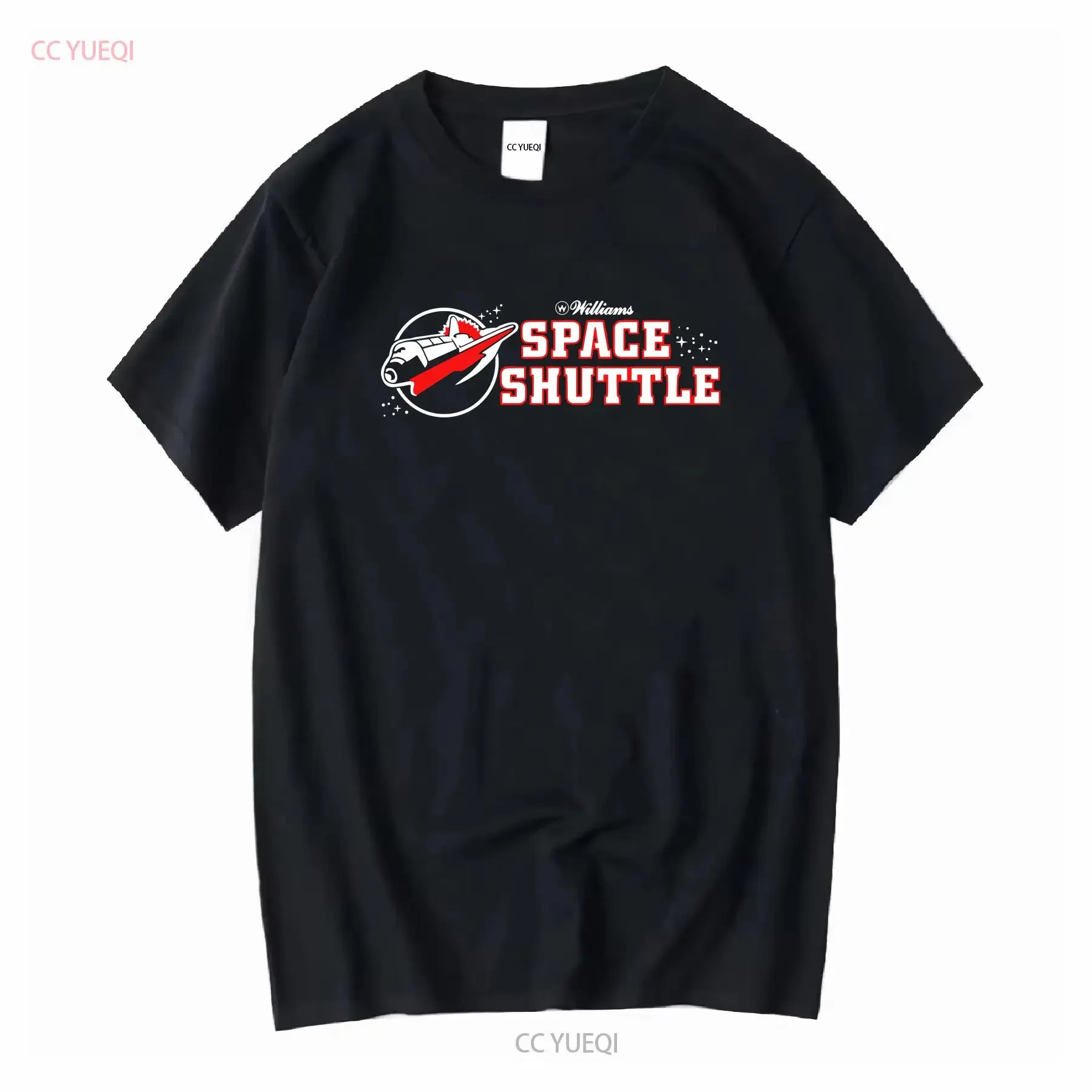Space Shuttle Estilo Vintage Pinball Camiseta Jersey Retro 80s Arcade Mall Core Games y Guy Girl Flipper Skill vintage Lavado