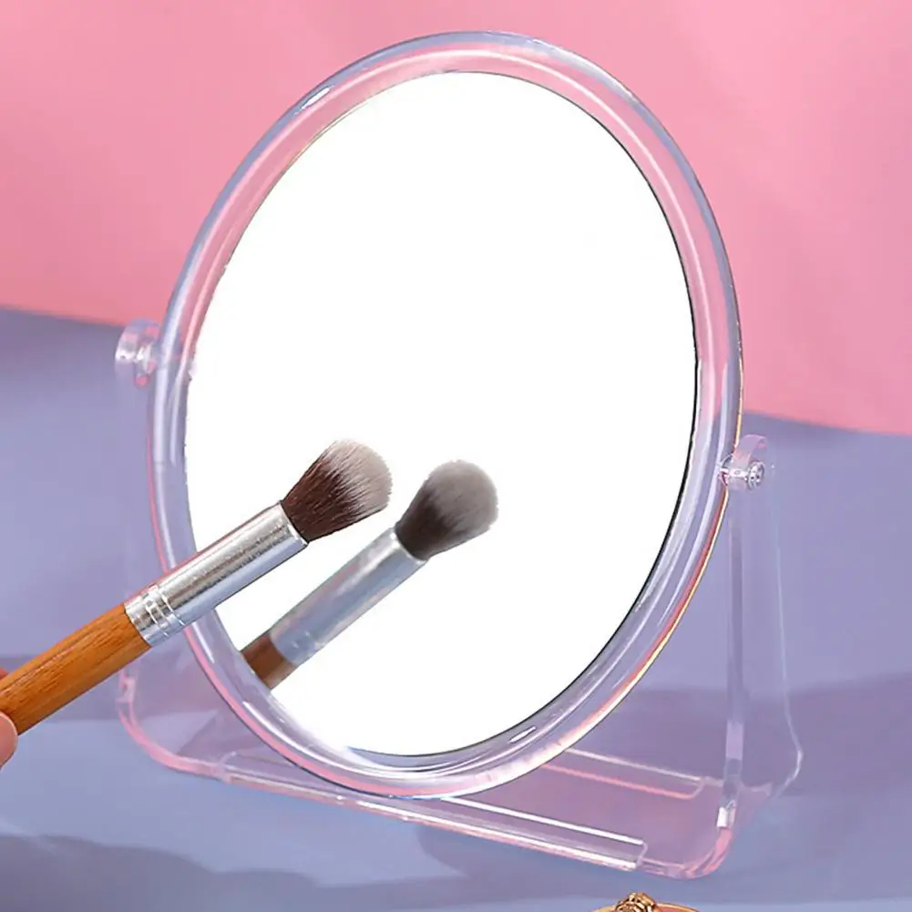 Round Makeup Mirror Makeup Mirror with 360-degree Rotation Portable Double Magnifying Makeup Mirror for Men Women 360 Degrees