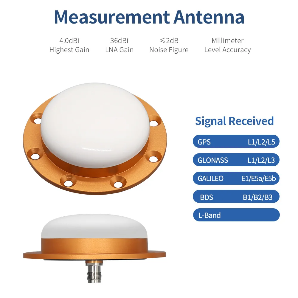 Imagem -02 - Beidou-aviation Vehicle Antenna Recepção de Satélite Segunda Geração Gps Glonass Galileo System Ca6152a Gnss