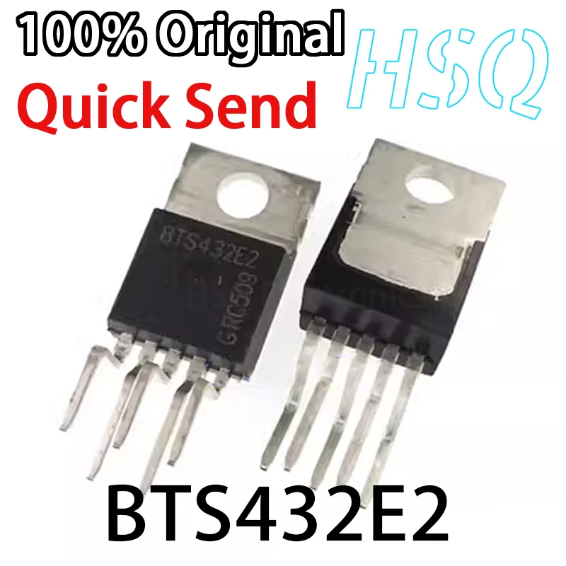 1PCS BTS432E2 BTS432 SMT TO263 TO220 Automotive Computer Board Power Switch Chip Driver Original