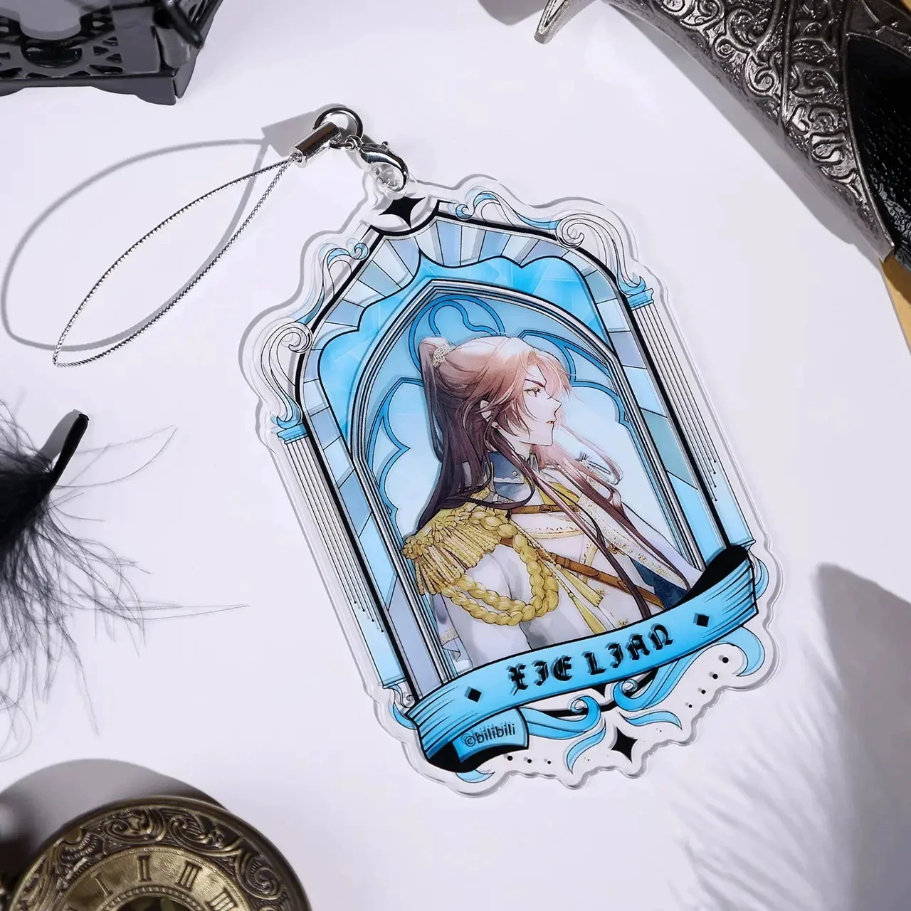 Heavenly Official Bestows blessings, Radiant Throne series, Colored window acrylic, Translucent card pendant, Xie Lian Huacheng