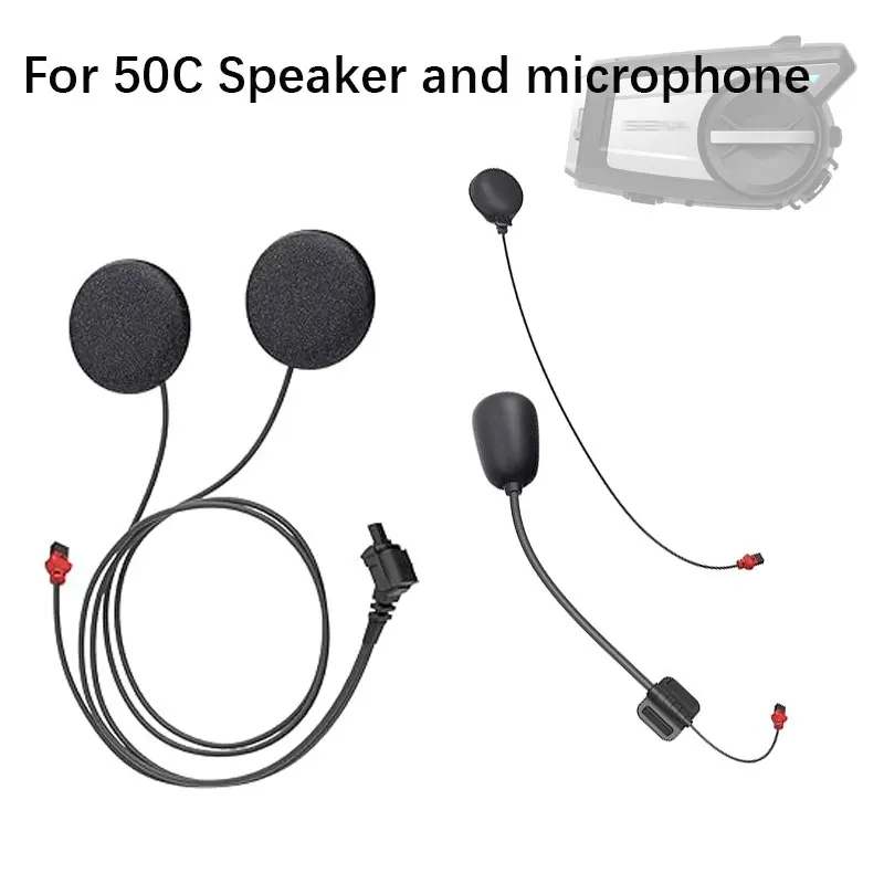 

For SENA 50C Motorcycle helmet Bluetooth headset accessory speaker and microphone