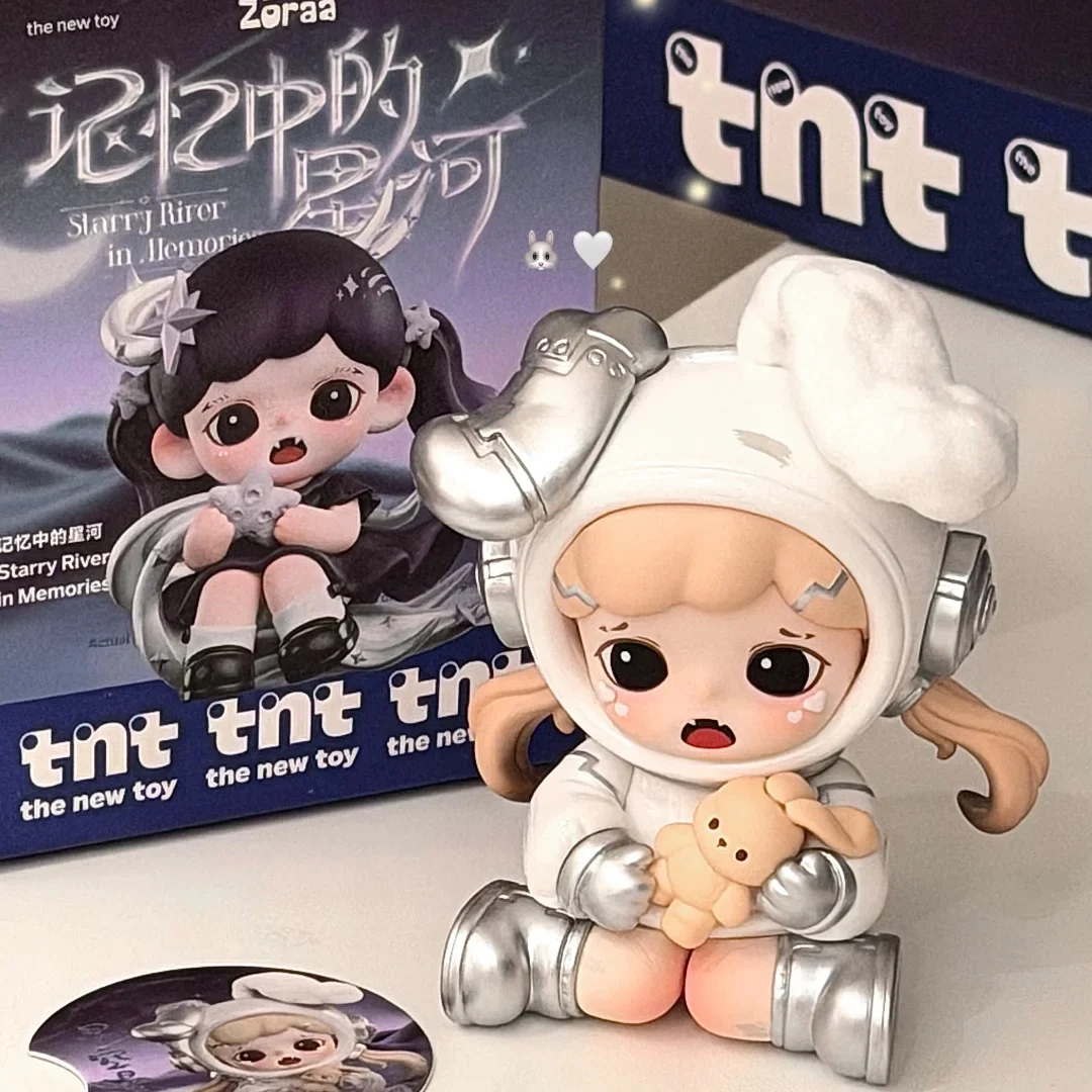 

Genuine TNTSPACE Zoraa Starry River in Memories Series Blind Box Toys Collection Mystery Box Anime Figure Desktop Model Gift