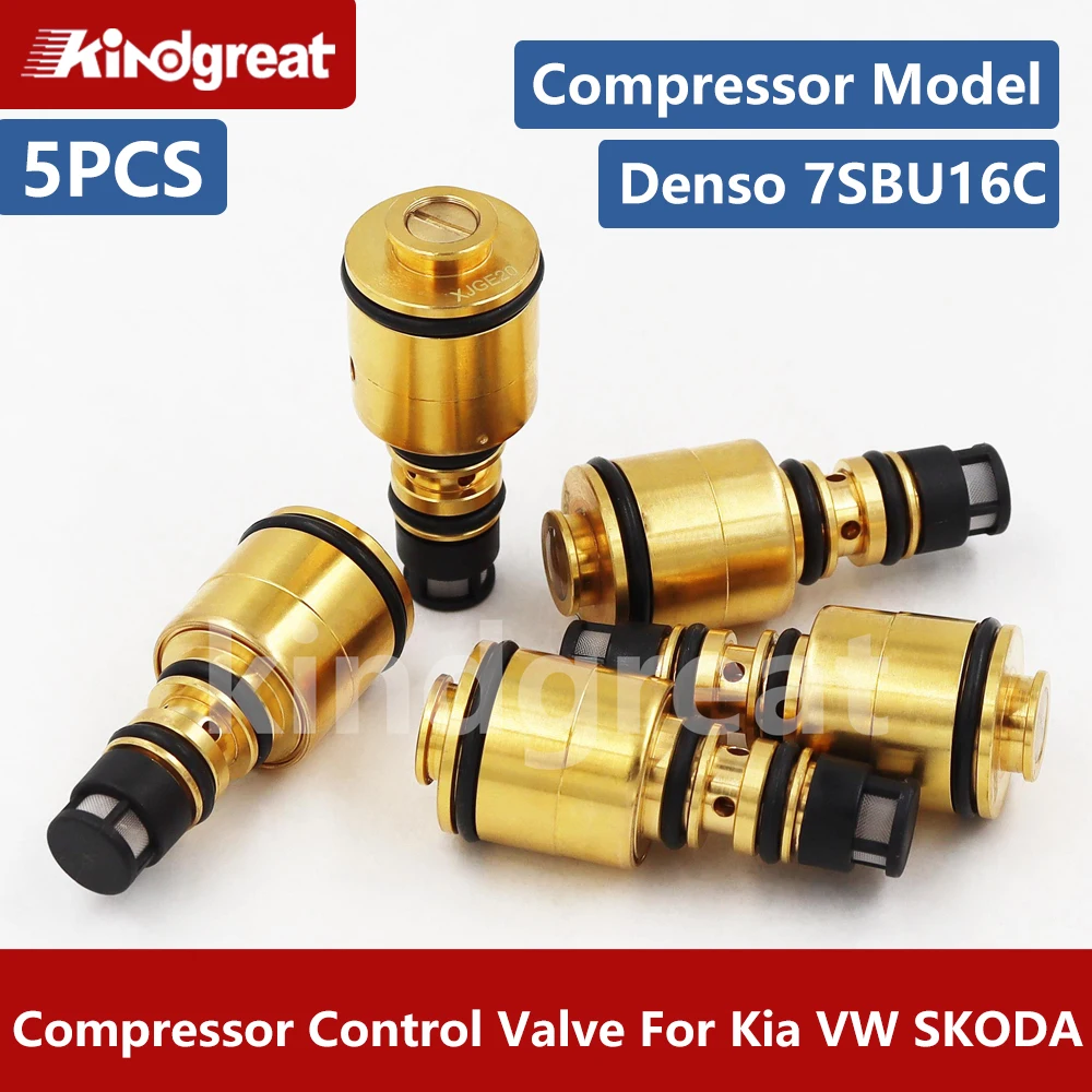 5PCS/Lot For Kia VW SKODA DENSO 7SBU16C AC Compressor Control Valve