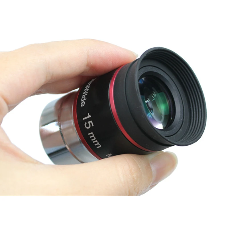 ملحقات التلسكوب الفلكي Datyson 1.25 بوصة 31.7 مم 68 درجة 15 مم عدسة متعددة الزوايا الواسعة للغاية