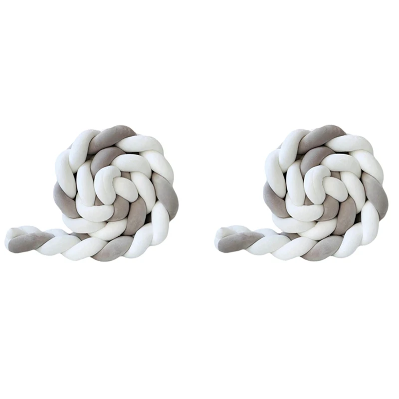 

HOT SALE Nordic Danish Braided Long Knotted Ball Pillow Three-Strand Braid Children's Room Decoration Bedside