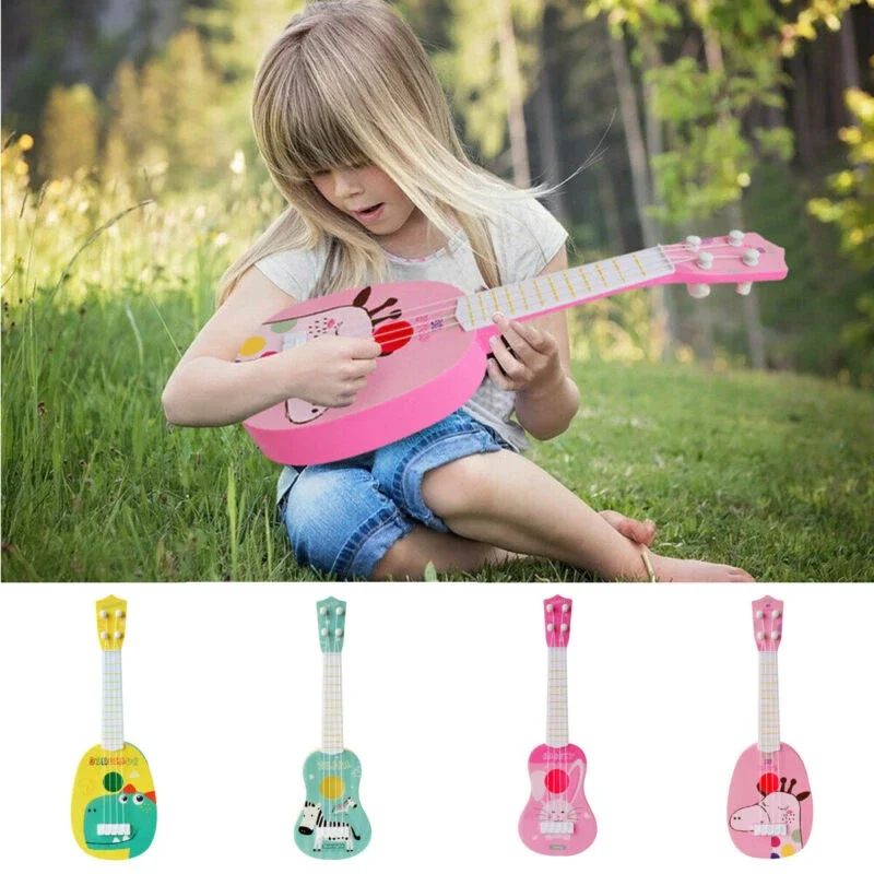 Jouet musical JEMusical TingUkulele pour enfants, jouet d'apprentissage Montessori dos pour enfants, jeu de musique pour tout-petits