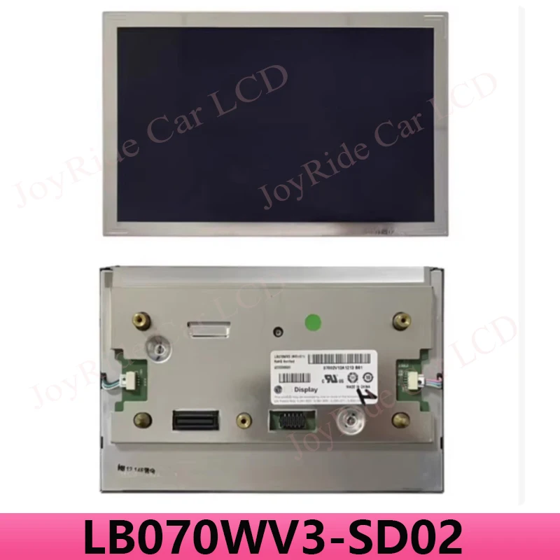 

7 Inch LB070WV3-SD02 LB070WV3(SD)(02) LCD Display Screen For Ci-troenC4 Merce-des W204 E260L E300L E350 CLS30 Car GPS navigation