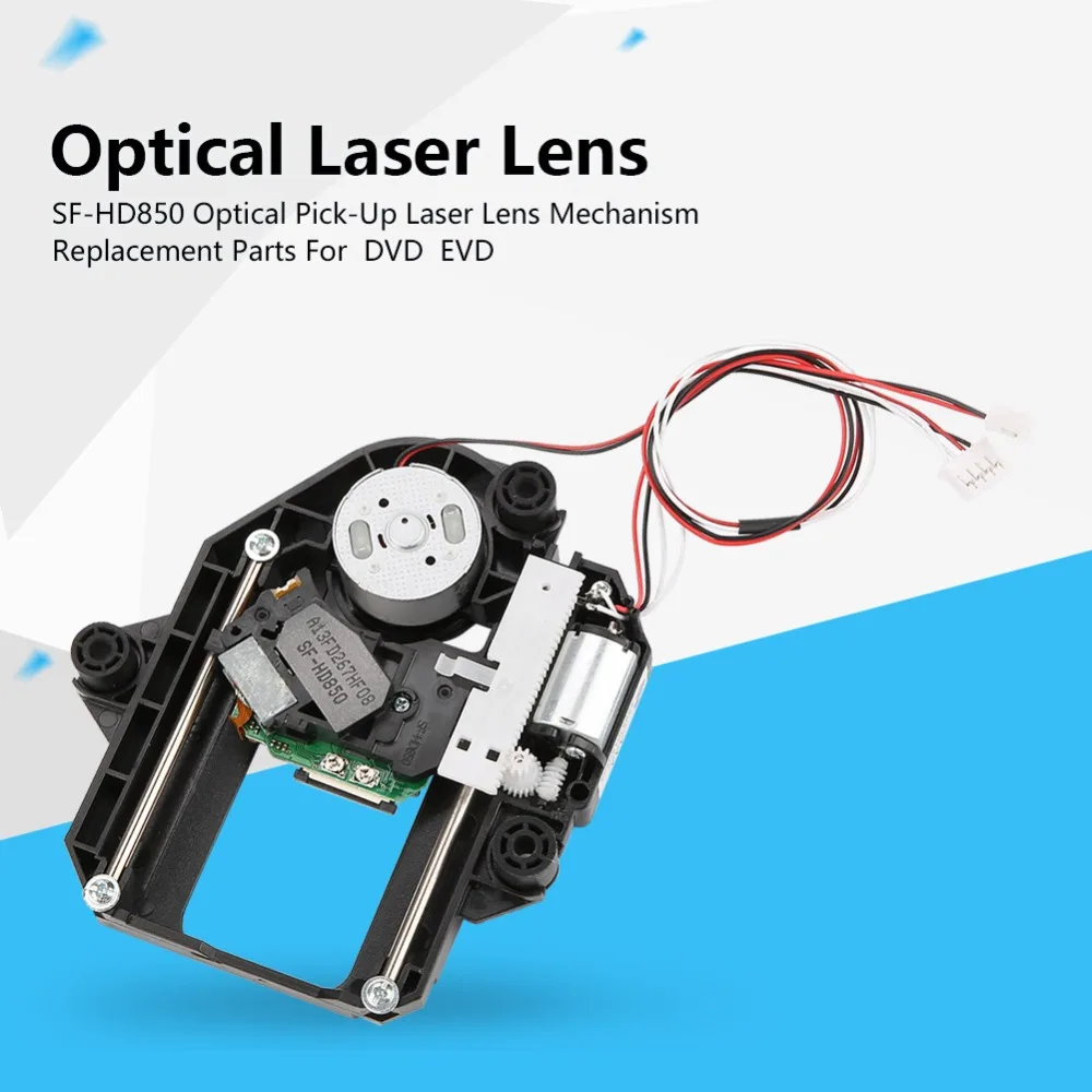 Parti di ricambio Unità laser SF-HD850 con staffa Lettore DVD con obiettivo laser ottico nero