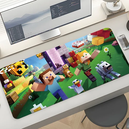 Imagen 1 del producto Game mine-c-crafts alfombrilla de ratón para juegos, alfombrilla de ratón grande para juegos, tamaño L XXL XL, alfombrilla para teclados, recién llegados