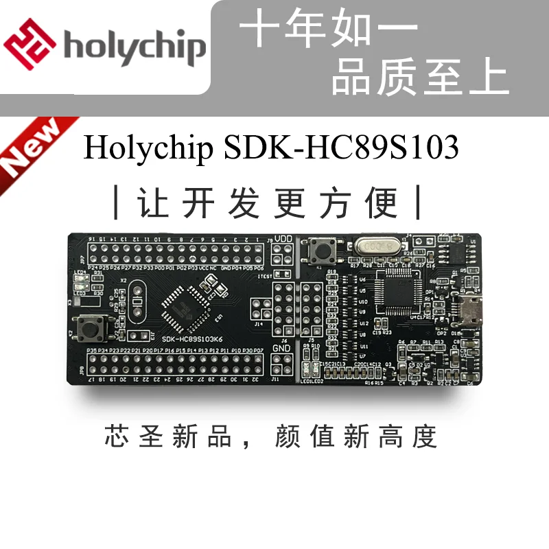 

Holychip Core ShengSDK-HC89S103 Microcontroller Development Board Compatible with STM8S Series