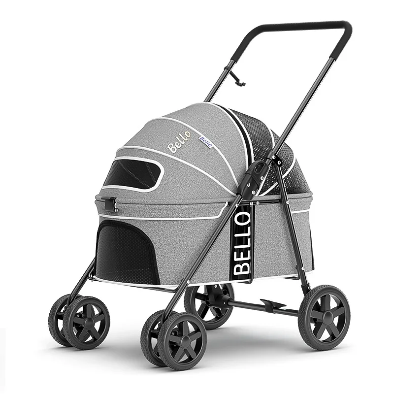

Direct From Manufacturer's Foldable Small Size Pet Stroller for Cats and Dogs Travel Carriers & Supplies