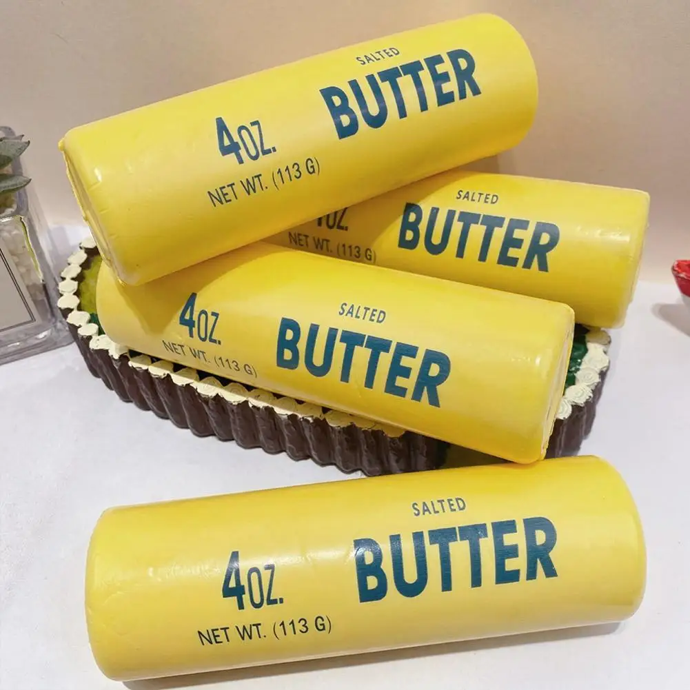 product tasting price Slow Rebound Cute Butter Squeeze Stress Balls, 2026 New Realistic Soft Butter Stick Fidget Toy, Slow