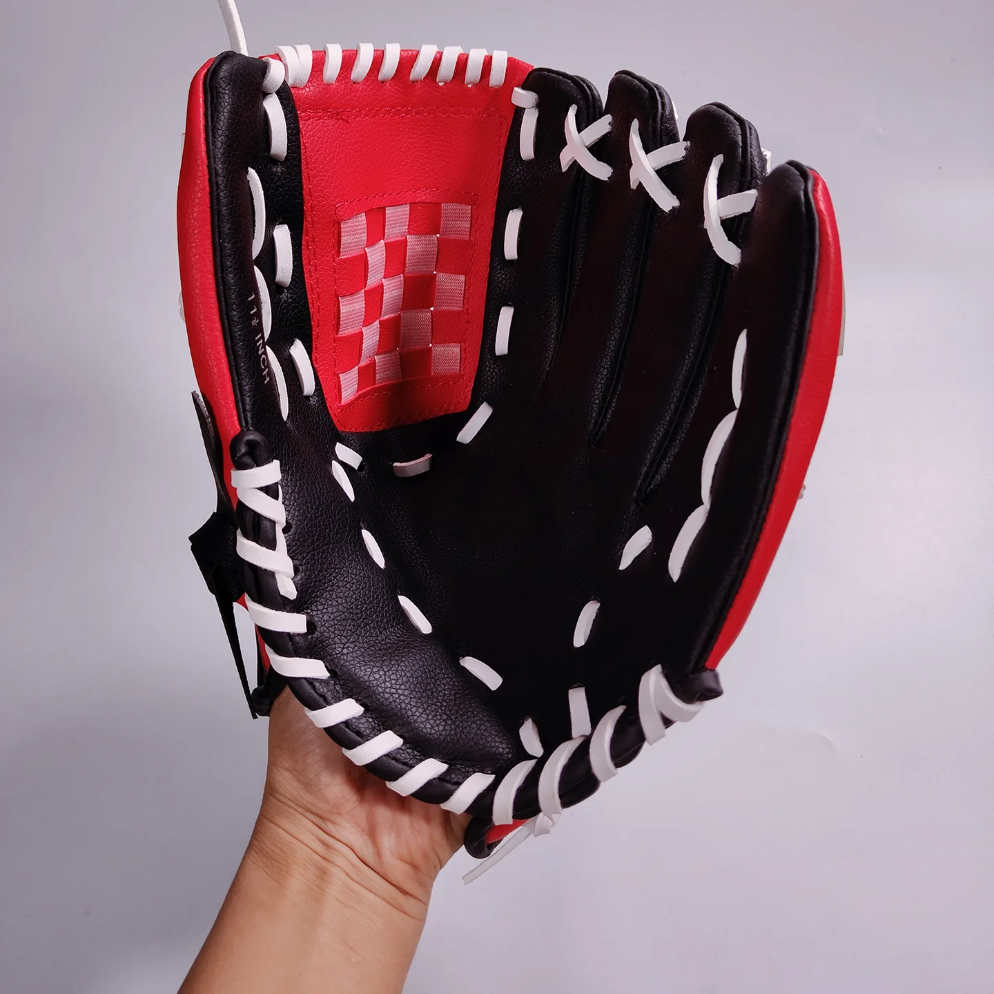 Baseball Softball Catching Glove For Kids Teenagers Adults Pitcher Competition Training Sports Hand Protective Accessory
