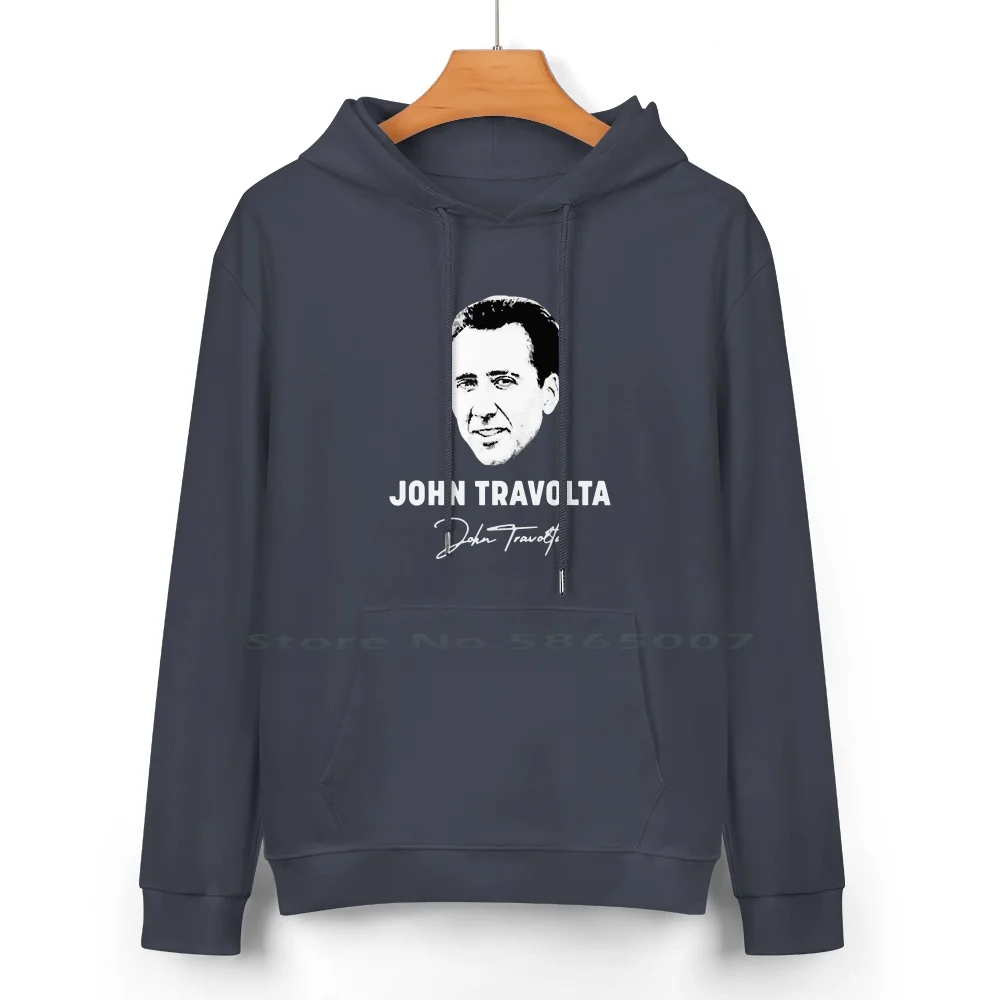 John Travolta Nicolas Cage Pure Cotton Hoodie Sweater 24 Colors Weird Wickerman Olivia Newton John Nick Cage Con Air Nicholas