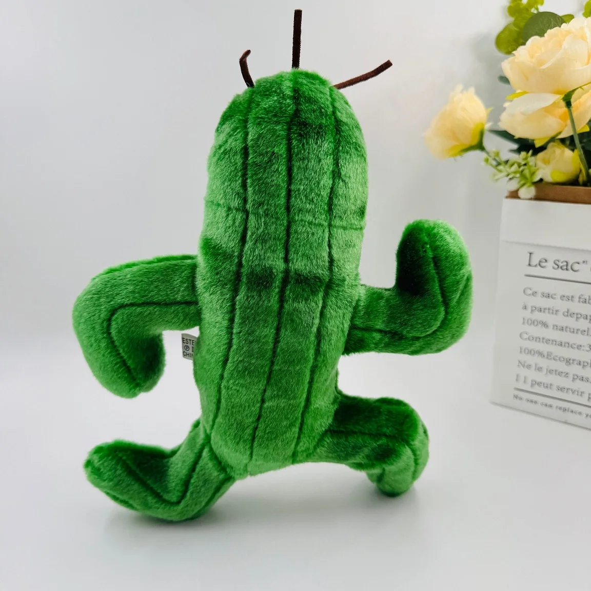 Actuar Plant 9.4 بوصة 23.5 سنتيمتر لعبة لينة أفخم ، لعبة الكرتون شخصية محشوة الحيوان أنيمي فيلم الشكل تيدي فيلم نموذج لطيف #4