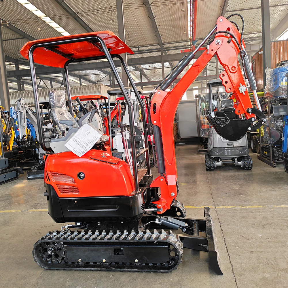 1.5T Mini Excavator - CE Certified & Customizable. Factory Direct with Technical Support
