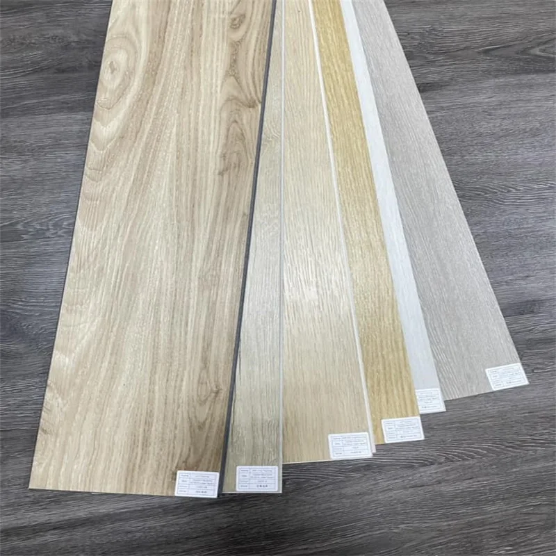 단단한 Spc 바닥재, 방수, 내화 비닐 판자, 4mm-8mm 잠금