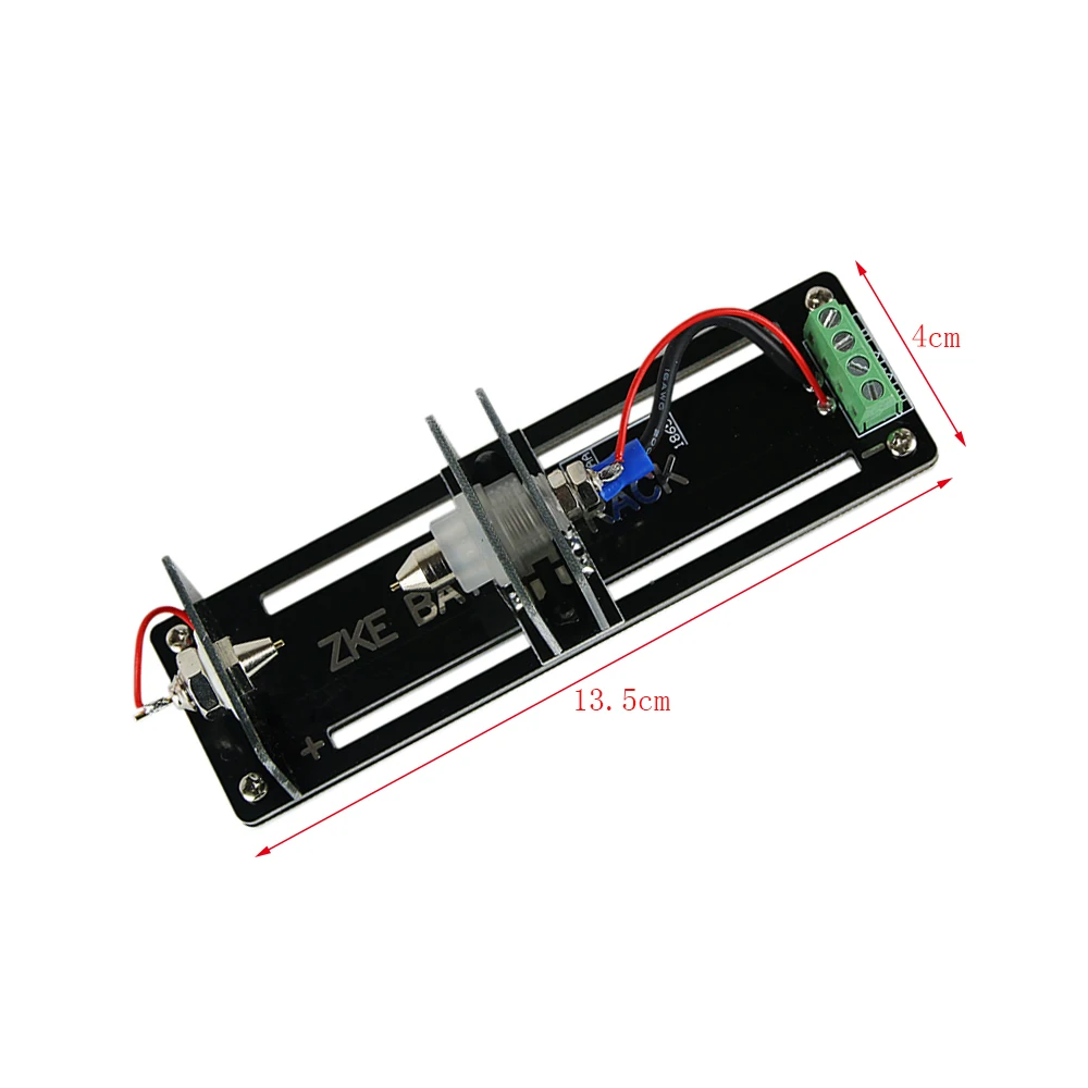 4 Wire Battery Resistance Capacity Test Stand Cell Holder for 18650 26650 21700 AAA Cell Capacity Test 10A Battery Test Stand