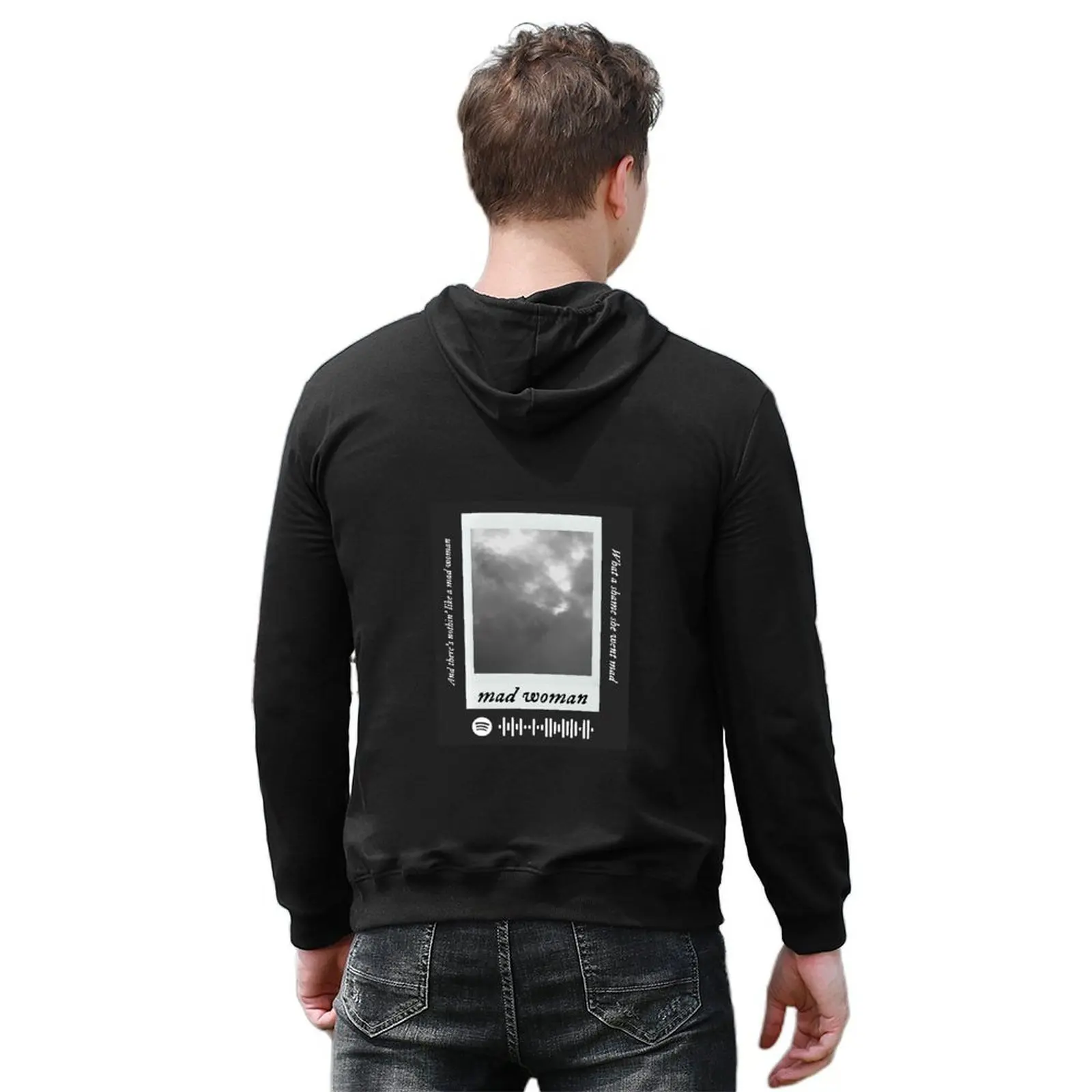 Mad Woman Folklore Design Hoodie mens clothes men clothes male clothes autumn anime hoodie