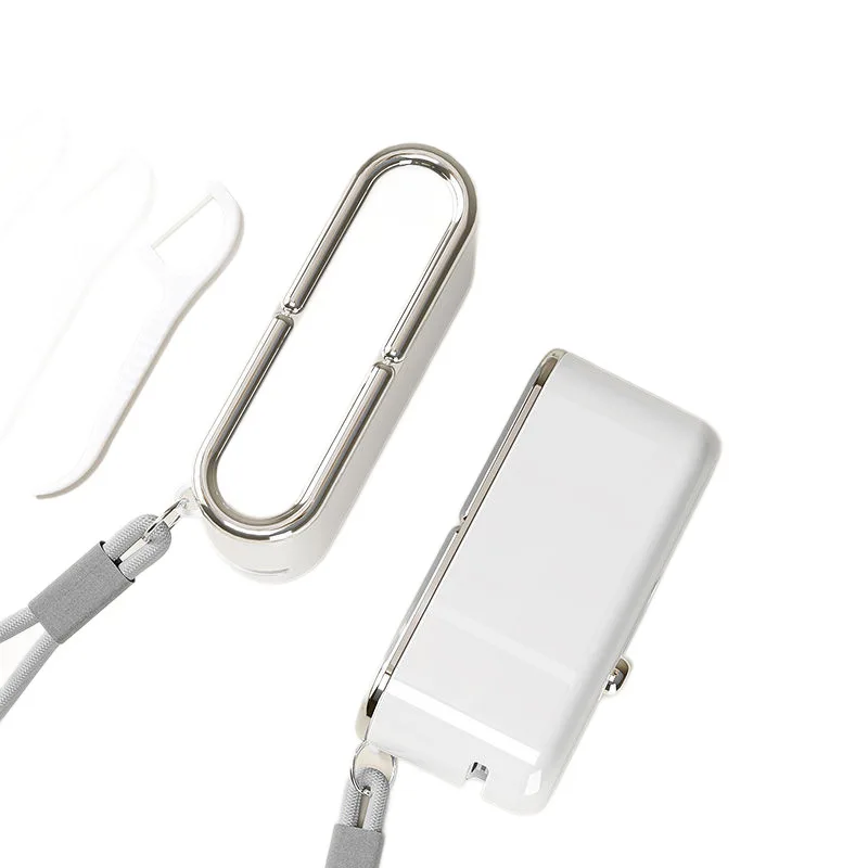 Автоматическая всплывающая портативная мини-нитка для зубочисток с ультратонкими палочками для зубной нити и футляром для хранения